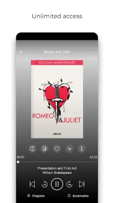 Ubook Audiobooks android App screenshot 9