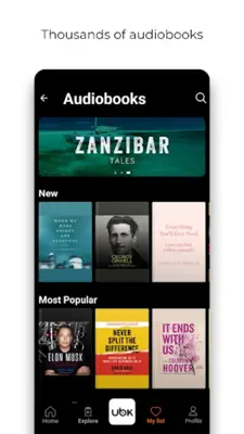 Ubook Audiobooks android App screenshot 12