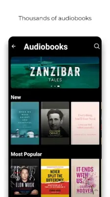 Ubook Audiobooks android App screenshot 5